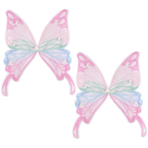 CABODYALS 2 Stück Rosa Schmetterlings Aufnäher Bestickte Aufnäher Zum Aufbügeln Schmetterlinge Zum Aufnähen Vintage Applikationen Stickerei Perlen Applikationen Großpackung Zum Nähen Herstellen von Ho CABODYALS 2 Stück Rosa Schmetterlings Aufnäher Bestickte Aufnäher Zum Aufbügeln Schmetterlinge Zum Aufnähen Vintage Applikationen Stickerei Perlen Applikationen Großpackung Zum Nähen Herstellen von Ho von CABODYALS