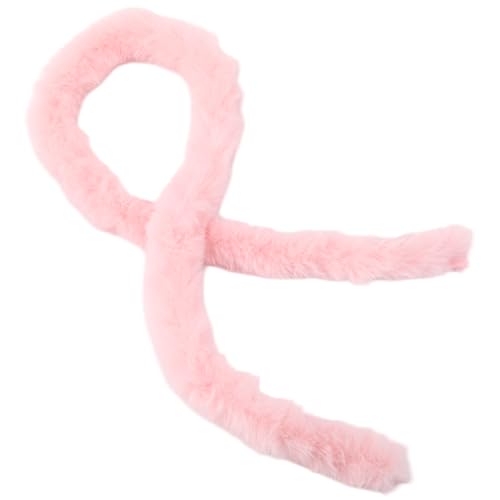 CABODYALS 2 m Rosa Kunstfell Stoffrolle Chenille Stäbchen Flauschige Flauschige Streifen Zotteliges Wickelband Für Winter Und Weihnachten Girlandenbesatz Zum Nähen Herstellen von Schleifen Festival De CABODYALS 2 m Rosa Kunstfell Stoffrolle Chenille Stäbchen Flauschige Flauschige Streifen Zotteliges Wickelband Für Winter Und Weihnachten Girlandenbesatz Zum Nähen Herstellen von Schleifen Festival De von CABODYALS
