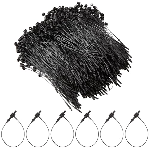 CABODYALS 2000 Stück 80mm Schwarz Kunststoff mit Loop Pins Einwegpreis Schnur Loop Lock Hängeetiketten Haken Schnur für Produkt Kleidung Anbringen von Etiketten Sicherheit Etiketten Produkt Kleidung CABODYALS 2000 Stück 80mm Schwarz Kunststoff mit Loop Pins Einwegpreis Schnur Loop Lock Hängeetiketten Haken Schnur für Produkt Kleidung Anbringen von Etiketten Sicherheit Etiketten Produkt Kleidung von CABODYALS