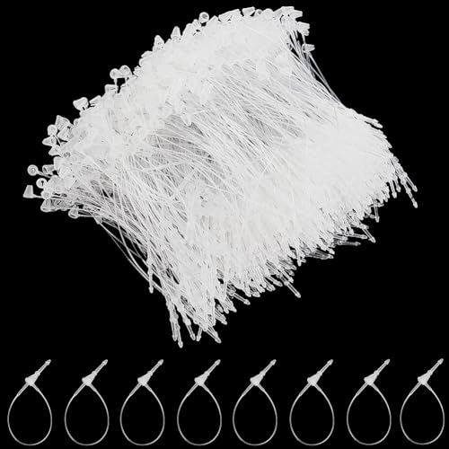 CABODYALS 2000 Stück 80mm Transparent Kunststoff mit Loop Pins Einwegpreis Schnur Loop Lock Hängeetiketten Schnur für Produkt Kleidung Anbringen von Etiketten Sicherheit Etiketten Produkt Kleidung CABODYALS 2000 Stück 80mm Transparent Kunststoff mit Loop Pins Einwegpreis Schnur Loop Lock Hängeetiketten Schnur für Produkt Kleidung Anbringen von Etiketten Sicherheit Etiketten Produkt Kleidung von CABODYALS