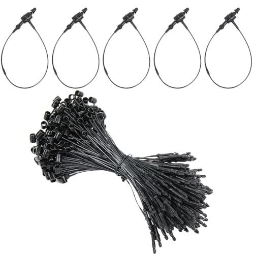 CABODYALS 2000 Stück 83mm Schwarz Kunststoff mit Loop Pins Einwegpreis Schnur Loop Lock Hängeetiketten Haken Schnur für Produkt Kleidung Anbringen von Etiketten Sicherheit Etiketten Produkt Kleidung CABODYALS 2000 Stück 83mm Schwarz Kunststoff mit Loop Pins Einwegpreis Schnur Loop Lock Hängeetiketten Haken Schnur für Produkt Kleidung Anbringen von Etiketten Sicherheit Etiketten Produkt Kleidung von CABODYALS