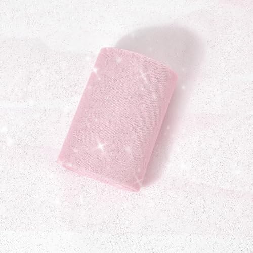 CABODYALS 45.72 m 153mm Rosa Tüllstoffrolle Meterware Polyester Funkelndes Netz Weicher Stoff Atmungsaktiv Durchsichtiges Netz Spulenstoffe Für Festivals Hochzeiten Heimdekoration Kleidungszubehör Hei CABODYALS 45.72 m 153mm Rosa Tüllstoffrolle Meterware Polyester Funkelndes Netz Weicher Stoff Atmungsaktiv Durchsichtiges Netz Spulenstoffe Für Festivals Hochzeiten Heimdekoration Kleidungszubehör Hei von CABODYALS