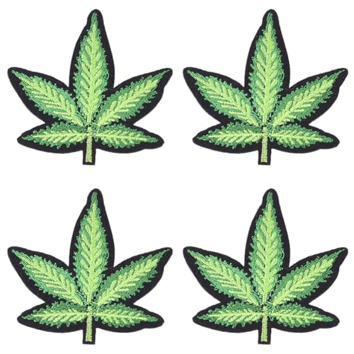 CABODYALS 5 Stück 66mm Grünes Aufbügler Unkraut Blattpflanzen Stickerei Aufnäher In Blattmuster Grün Nähen Applikationen Zum Nähen Herstellen von Kleidung Hüte Jeans Nähen Reparatur Bastelzubehör CABODYALS 5 Stück 66mm Grünes Aufbügler Unkraut Blattpflanzen Stickerei Aufnäher In Blattmuster Grün Nähen Applikationen Zum Nähen Herstellen von Kleidung Hüte Jeans Nähen Reparatur Bastelzubehör von CABODYALS