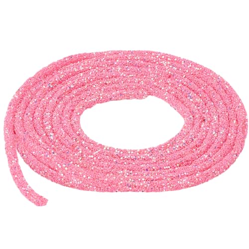 CABODYALS 5.47 Yards 0.24 Zoll Pink Strasskordel Glitzerseil Bänder Funkelnde Pailletten Glasröhrenbesatz Runde Glänzende Schnüre Zur Herstellung von Kleidern Kostümdekor Kleidung Schuhe Accessoires B CABODYALS 5.47 Yards 0.24 Zoll Pink Strasskordel Glitzerseil Bänder Funkelnde Pailletten Glasröhrenbesatz Runde Glänzende Schnüre Zur Herstellung von Kleidern Kostümdekor Kleidung Schuhe Accessoires B von CABODYALS