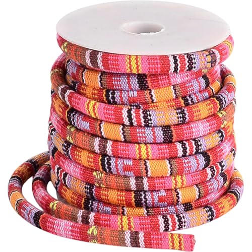 CABODYALS 9.14 m Rotes Freundschaftsarmband Seil Ethnische Kordel Perlenstickerei Nylon Boho Bohemia Tribal Geflochtene Runde Stoffschnüre Zur Schmuckherstellung Europäische Halsketten Armbänder Perle CABODYALS 9.14 m Rotes Freundschaftsarmband Seil Ethnische Kordel Perlenstickerei Nylon Boho Bohemia Tribal Geflochtene Runde Stoffschnüre Zur Schmuckherstellung Europäische Halsketten Armbänder Perle von CABODYALS