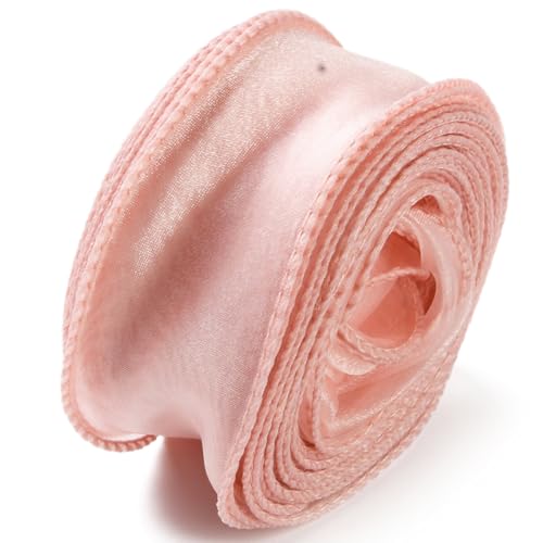 CABODYALS Ca. 10 Yards 1 1/2 Zoll Rosa Fischschwanzband Organza Transparentes Glitzerband Weiches Durchsichtiges Netz Schillernde Feste Stoffbänder Zum Nähen Herstellen von Hochzeitseinladungen Dekora CABODYALS Ca. 10 Yards 1 1/2 Zoll Rosa Fischschwanzband Organza Transparentes Glitzerband Weiches Durchsichtiges Netz Schillernde Feste Stoffbänder Zum Nähen Herstellen von Hochzeitseinladungen Dekora von CABODYALS