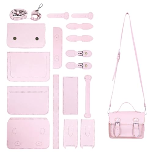 CABODYALS DIY Taschenset Aus Pu Leder Pink Stitch Umhängetasche Zubehör Zum Herstellen von Geldbörsen Strick Und Häkelsets Nähwerkzeugset Mit Anleitung Für Frauen Anfänger Geschenk Bastelzubehör Anfä CABODYALS DIY Taschenset Aus Pu Leder Pink Stitch Umhängetasche Zubehör Zum Herstellen von Geldbörsen Strick Und Häkelsets Nähwerkzeugset Mit Anleitung Für Frauen Anfänger Geschenk Bastelzubehör Anfä von CABODYALS