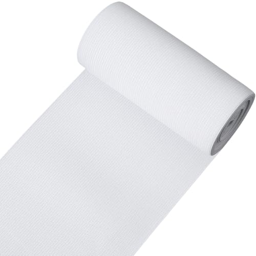 CABODYALS Elastische Spule 3 m 120mm Weiß Stark Dehnbar Hochelastisch Gestrickt Flach Breit Geflochten Zum Nähen Herstellen Basteln Taillenbänder Hosen Ausschnitte Hüte Socken Heimwerkerbedarf CABODYALS Elastische Spule 3 m 120mm Weiß Stark Dehnbar Hochelastisch Gestrickt Flach Breit Geflochten Zum Nähen Herstellen Basteln Taillenbänder Hosen Ausschnitte Hüte Socken Heimwerkerbedarf von CABODYALS