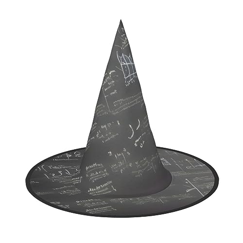 CADREWY Mathe-Symbole Muster Druck bequem Karneval Hut für Kostümpartys Maskerade Urlaub Dekorationen Hut von CADREWY