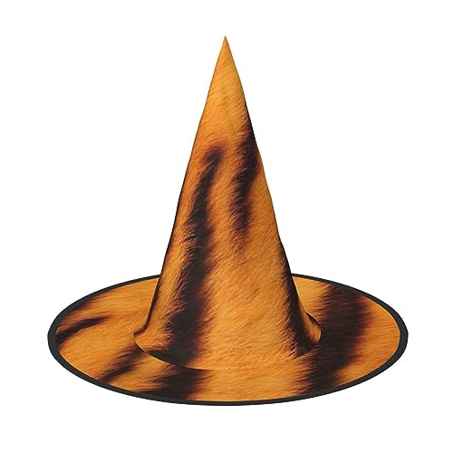 CADREWY Tiger gestreifter Muster Druck bequem Karneval Hut für Kostümpartys Maskerade Urlaub Dekorationen Hut von CADREWY