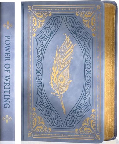 CAGIE Leder Vintage Notizbücher Hellblau CAGIE Leder Vintage Notizbücher Hellblau von CAGIE