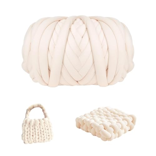 CAIJ Dicke Wolle Garn, Chenille Garn Häkelwolle Babywolle Zum Stricken Weic Schlauchgarn Armstricken Knitting Wolle für Amigurumi für Teppiche Sofadecken Decken Heimdekoration, Armstricken CAIJ Dicke Wolle Garn, Chenille Garn Häkelwolle Babywolle Zum Stricken Weic Schlauchgarn Armstricken Knitting Wolle für Amigurumi für Teppiche Sofadecken Decken Heimdekoration, Armstricken von CAIJ