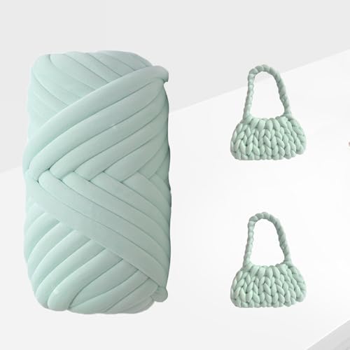 CAIJ Dicke Wolle Garn 500g, Sperrige Armstricken Wolle Bulky Armstricken Wolle Dicke Wolle zum Handstricken Schlauchgarn Armstricken Knitting Wolle Chunky Yarn für Taschen Decken Körbe Haustiernester CAIJ Dicke Wolle Garn 500g, Sperrige Armstricken Wolle Bulky Armstricken Wolle Dicke Wolle zum Handstricken Schlauchgarn Armstricken Knitting Wolle Chunky Yarn für Taschen Decken Körbe Haustiernester von CAIJ