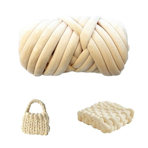 CAIJ Wolle für Amigurumi, Häkelwolle Dickes Garn Dicke Wolle Garn Super Soft Chenille Chunky Yarn Chunky Grobstrick Weiches Wollgarn Zum Häkeln für körbe, Decke, Rucksack, Haustierkorb CAIJ Wolle für Amigurumi, Häkelwolle Dickes Garn Dicke Wolle Garn Super Soft Chenille Chunky Yarn Chunky Grobstrick Weiches Wollgarn Zum Häkeln für körbe, Decke, Rucksack, Haustierkorb von CAIJ