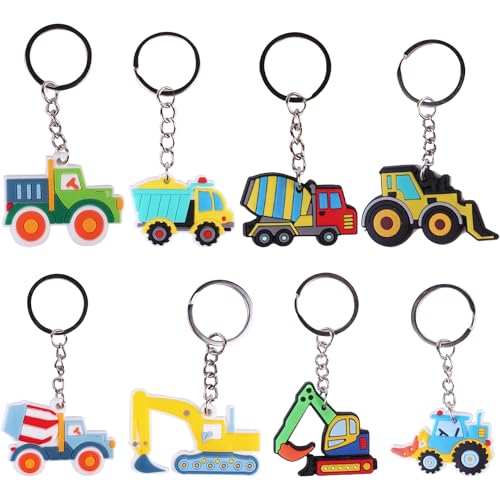CAIKAILIOR 8 Stück Schlüsselanhänger Traktor,schlüsselanhänger Kinder,Baufahrzeuge Thema,Bagger Spielzeug Anhänger Baustellen Party Kindergeburtstag Mitgebsel BAU Geburtstag Give Aways Gastgeschenke CAIKAILIOR 8 Stück Schlüsselanhänger Traktor,schlüsselanhänger Kinder,Baufahrzeuge Thema,Bagger Spielzeug Anhänger Baustellen Party Kindergeburtstag Mitgebsel BAU Geburtstag Give Aways Gastgeschenke von CAIKAILIOR