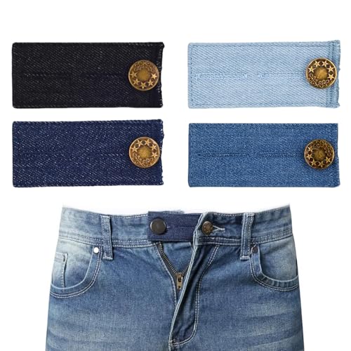 4 Stück Hosenbunderweiterung Damen,Hosenerweiterung Schwangerschaft,Hosenknopf Verlängerung,Einstellbar Taille Erweiterung Knopf,Für Hosen,Weite Jeans Damen,Umstandshose,Umstandsmode Jean,Umstandshose 4 Stück Hosenbunderweiterung Damen,Hosenerweiterung Schwangerschaft,Hosenknopf Verlängerung,Einstellbar Taille Erweiterung Knopf,Für Hosen,Weite Jeans Damen,Umstandshose,Umstandsmode Jean,Umstandshose von CAIKAILIOR