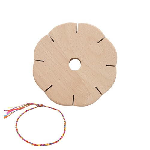 Knüpfstern aus Holz,Armbänder Knüpfen,Armband Kumihimo Flechtscheibe,Holzscheibe Armbandablage Geflochtene Webscheibe,Für DIY Freundschaftsbänder Knüpfen Bastelset,Kinder Geburtstag Festival Geschenke Knüpfstern aus Holz,Armbänder Knüpfen,Armband Kumihimo Flechtscheibe,Holzscheibe Armbandablage Geflochtene Webscheibe,Für DIY Freundschaftsbänder Knüpfen Bastelset,Kinder Geburtstag Festival Geschenke von CAIKAILIOR