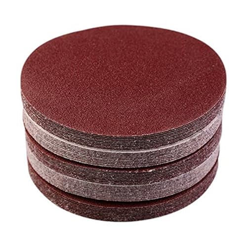 100 stücke 2 Zoll 50mm Runde Sandpapier Scheibe Sandblätter Grit 80 Klett Schleifscheibe für Sander Grits-Single grit set 100 stücke 2 Zoll 50mm Runde Sandpapier Scheibe Sandblätter Grit 80 Klett Schleifscheibe für Sander Grits-Single grit set von CAIMEI SANDER