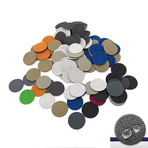 120 Stück 1 Zoll 25 mm runde Nass- und Trockenwasser-Schleifscheiben, Körnung 1000/1500/2000/3000/5000/7000 Schleifscheiben, Klettverschluss und Schleifscheiben, Schleifscheiben, Pad Schleifen 120 Stück 1 Zoll 25 mm runde Nass- und Trockenwasser-Schleifscheiben, Körnung 1000/1500/2000/3000/5000/7000 Schleifscheiben, Klettverschluss und Schleifscheiben, Schleifscheiben, Pad Schleifen von CAIMEI SANDER