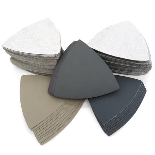 30pcs 90 * 90 * 90mm Dreieck Schleifpapier Schleifscheiben Wasser Sandblatt Grit 1000/1500/2000/3000/5000/7000 Nasser Trockener Haken-Schleifen-Schleifen-Pad Polieren und Schleifen 30pcs 90 * 90 * 90mm Dreieck Schleifpapier Schleifscheiben Wasser Sandblatt Grit 1000/1500/2000/3000/5000/7000 Nasser Trockener Haken-Schleifen-Schleifen-Pad Polieren und Schleifen von CAIMEI SANDER
