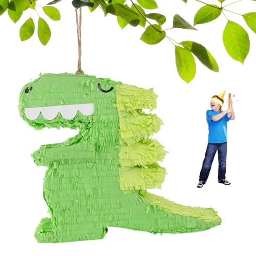 CAKEEYUM Dinosaurier -Pinatas, 17x15x3 Zoll niedliches Cartoon Papier Dinosaurier -Party -Dekorationen, Hängende Pinatas für Geburtstagsfeier Mädchen Jungen im Innen- oder Außenbereich CAKEEYUM Dinosaurier -Pinatas, 17x15x3 Zoll niedliches Cartoon Papier Dinosaurier -Party -Dekorationen, Hängende Pinatas für Geburtstagsfeier Mädchen Jungen im Innen- oder Außenbereich von CAKEEYUM