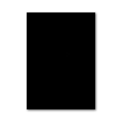 230GSM A4 Kartonpapier - 10 -Farben-Sortiment/Einzelfarben für DIY-Kunsthandwerk,Origami,Scrapbooking|Farbiges Kunstpapier für Schulprojekte,Papierschnitt,Schwarz,3 Pack (20 Blätter/Pack) von CAKERS
