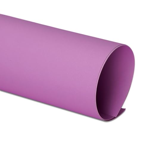 230GSM Purple Cardstock Paper - Kunstpapier Für Die Fotografie Kulisse, Farbige Kartenbestände Für Scrapbooking, Einladungen, Produktfotografie,Lilac,Vollblatt (5 Blatt) von CAKERS