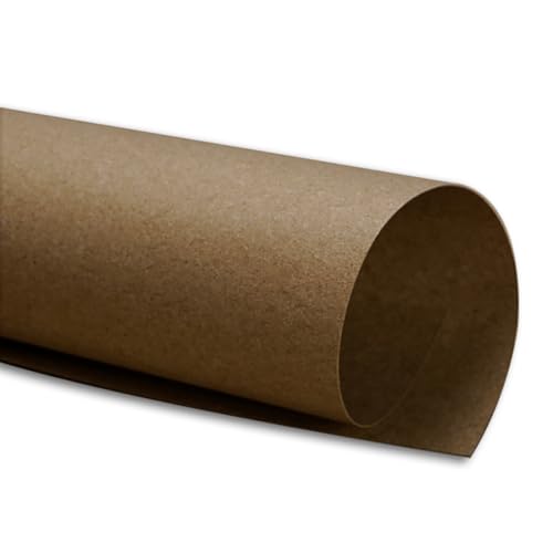 250GSM Brown Cardstock Paper Sheets - Mehrzweck-Kulissen|Kunsthandwerkspapier Ideal Für Hintergrundausstellungen, Handzeichnung, 3D -Papierskulpturen,Schulprojekte,Kaffeebraun,4K (10 Blatt) von CAKERS