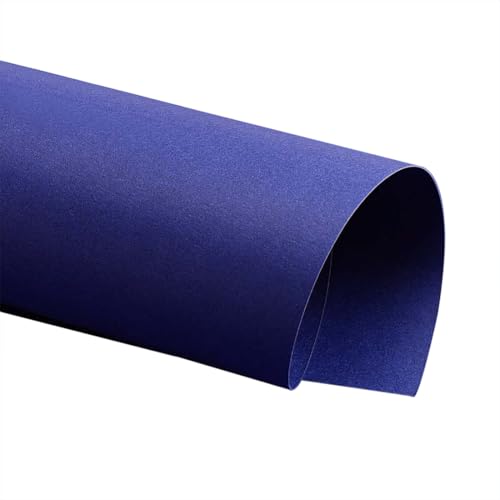 Blue Cardstock Paper 250GSM-Multi-Purple Art Craft Paper Für 3D-Handwerk, DIY Scrapbooking, Hintergrundausstellungen,Königsblau,Vollblatt (5 Blatt) von CAKERS