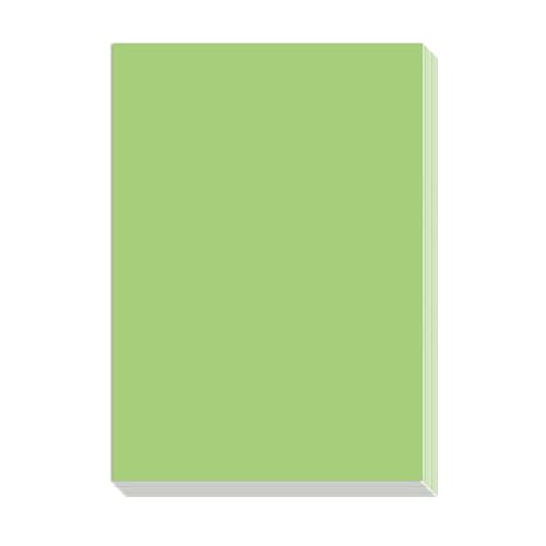 Farbiges Papier DIY Handgefertigt Origami Buntes Kopierpapier - 100 Blätter Zum Drucken, Handwerk Und Büro | Mehrzweckpapier Für Cover, Karten, Kunstprojekte,Hellgrün,A4-80GSM (4 Pack) von CAKERS