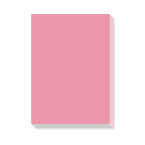 Farbiges Papier DIY Handgefertigt Origami Buntes Kopierpapier - 100 Blätter Zum Drucken, Handwerk Und Büro | Mehrzweckpapier Für Cover, Karten, Kunstprojekte,Rosa,A4-80GSM (4 Pack) von CAKERS