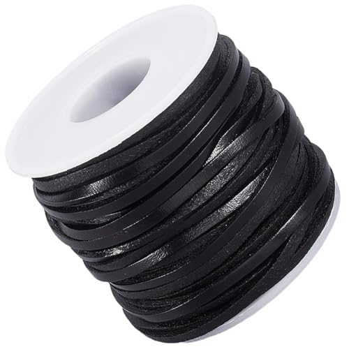 CALFOVERA 1 Yard 2MM Schwarzes Flaches Echtes Lederband Für Schmuckherstellung Echtes Leder Dünne Riemen Schnur Flechten Seil Faden Für Basteln Halskette Armbänder Perlen DIY Projekte CALFOVERA 1 Yard 2MM Schwarzes Flaches Echtes Lederband Für Schmuckherstellung Echtes Leder Dünne Riemen Schnur Flechten Seil Faden Für Basteln Halskette Armbänder Perlen DIY Projekte von CALFOVERA