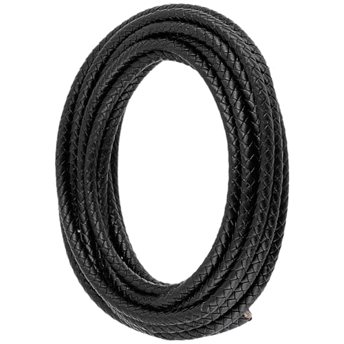 CALFOVERA 1 Yard Echtes Lederband Für Schmuckherstellung 2MM Schwarzes Geflochtenes Echtes Leder Bolo Krawatten Seil Schnur Spitze Schnur Für Basteln Halsketten Armbänder Flechten Perlen DIY Projekte CALFOVERA 1 Yard Echtes Lederband Für Schmuckherstellung 2MM Schwarzes Geflochtenes Echtes Leder Bolo Krawatten Seil Schnur Spitze Schnur Für Basteln Halsketten Armbänder Flechten Perlen DIY Projekte von CALFOVERA