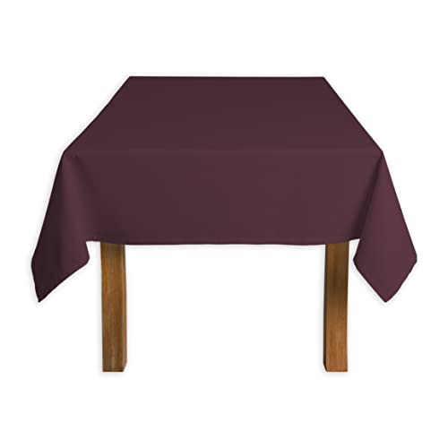 CALICOT Roan Rouge Tischdecke aus 100% Baumwolle, vorgewaschen und vorgeschrumpft, perfekt für Zuhause | Speisen | Tischplatte| Partydekoration, Baumwolle, (Rechteckig, 160 x 229 cm) von CALICOT
