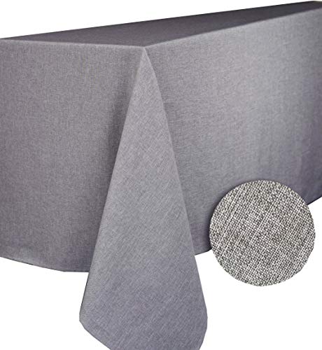 CALITEX Brom Tischdecke rund Polyester Grau Rund 180 von CALITEX