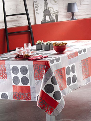 CALITEX Flag Tischdecke PVC grau 140 x 140 cm CALITEX Flag Tischdecke PVC grau 140 x 140 cm von CALITEX