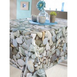CALITEX Galets Tischdecke PVC grau 250 x 140 cm CALITEX Galets Tischdecke PVC grau 250 x 140 cm von CALITEX