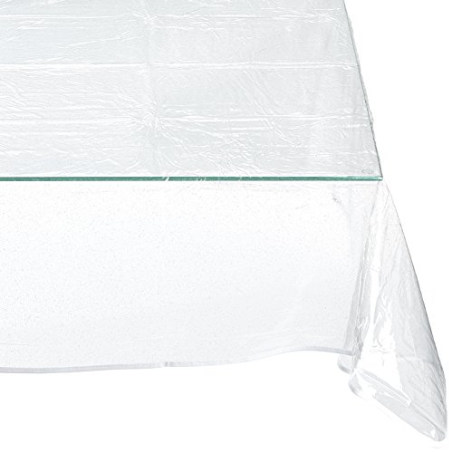 CALITEX Glitter Tischdecke PVC Silber 200 x 140 cm CALITEX Glitter Tischdecke PVC Silber 200 x 140 cm von CALITEX
