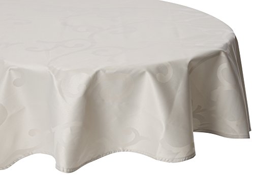 Calitex Madigan Tischdecke Polyester perlgrau 200 x 140 cm Calitex Madigan Tischdecke Polyester perlgrau 200 x 140 cm von CALITEX