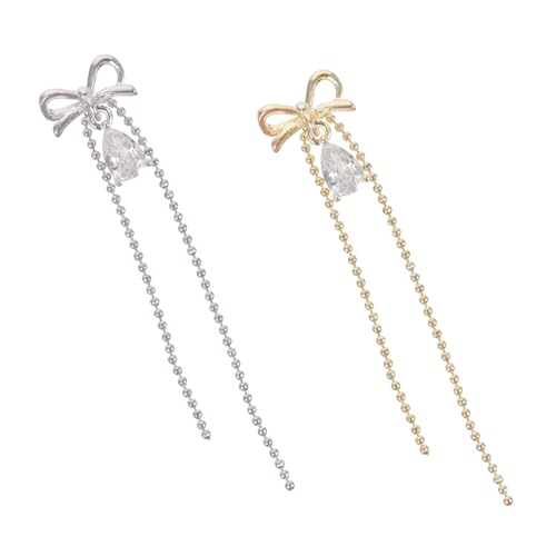 1 Satz Teiliges Vintage Schleifen Schmuck Dekoration Zirkonia Nail Art Studs Für Diy Maniküre Zubehör Besondere Anlässe Und Designs 2 Stück 1 Satz Teiliges Vintage Schleifen Schmuck Dekoration Zirkonia Nail Art Studs Für Diy Maniküre Zubehör Besondere Anlässe Und Designs 2 Stück von CALLARON