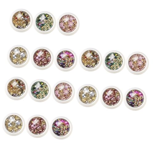 18 Sätze Teiliges Nagelkunst Zubehör Diy Maniküre Dekoration für Vielseitige Nagelkunst Supplies mit Einzigartigem Design und Feiner Verarbeitung 18 Sätze Teiliges Nagelkunst Zubehör Diy Maniküre Dekoration für Vielseitige Nagelkunst Supplies mit Einzigartigem Design und Feiner Verarbeitung von CALLARON