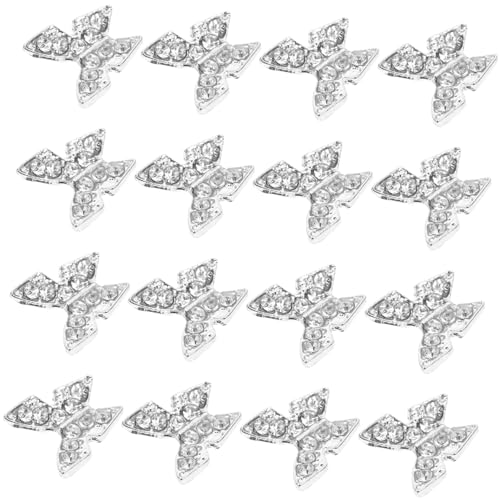 20 Stück Schmetterlings Nageldeko Stylische Nail Art für Diy Party Widerstandsfähig und Adorable für Natürliche und Künstliche Nägel und Nagelstudios 20 Stück Schmetterlings Nageldeko Stylische Nail Art für Diy Party Widerstandsfähig und Adorable für Natürliche und Künstliche Nägel und Nagelstudios von CALLARON