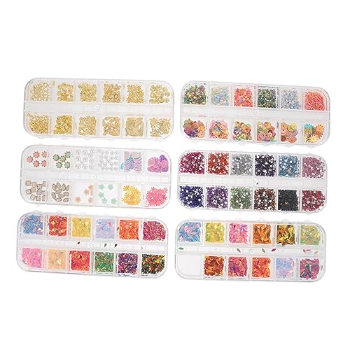 6 Boxen Dekoration Pearl Nail Charms für Nageldesign Nagelaccessoires für Diy Maniküre für Hochzeiten Partys und Besondere Anlässe 6 Boxen Dekoration Pearl Nail Charms für Nageldesign Nagelaccessoires für Diy Maniküre für Hochzeiten Partys und Besondere Anlässe von CALLARON