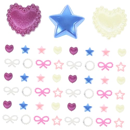 CALLARON 1 Packung Perlen Charms für Diy Kunsthandwerk Mischpackung ca Flache Rückseite Imitationsperlen für Nail Art Schmuck Deko und Projekte CALLARON 1 Packung Perlen Charms für Diy Kunsthandwerk Mischpackung ca Flache Rückseite Imitationsperlen für Nail Art Schmuck Deko und Projekte von CALLARON