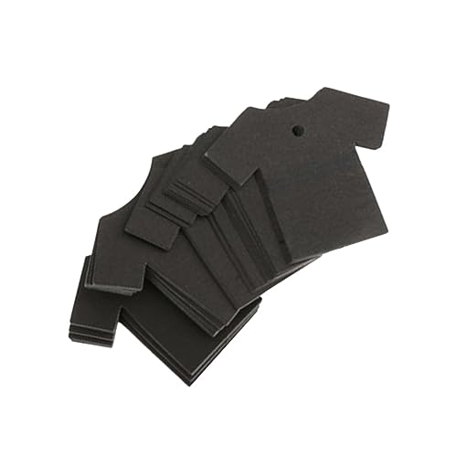 CALLARON 1 Satz Etiketten Zur Dekoration Hängende Tags Etiketten Aus Kraftpapier Black 100 Stück CALLARON 1 Satz Etiketten Zur Dekoration Hängende Tags Etiketten Aus Kraftpapier Black 100 Stück von CALLARON