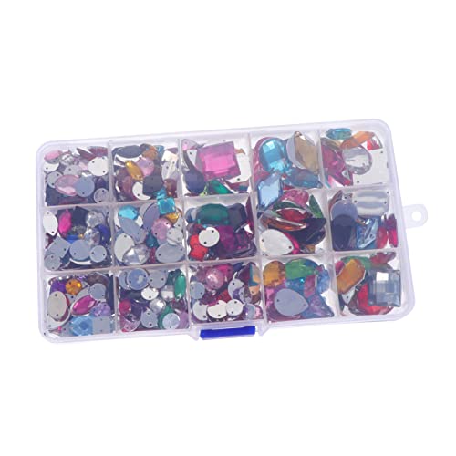 CALLARON 1 Satz Flachrücken Acryl für Diy Bekleidungsverschönerung mit Aufbewahrungsbox Leicht und Sicher für Projekte für Bastelarbeiten Hochzeitskleider und Mehr CALLARON 1 Satz Flachrücken Acryl für Diy Bekleidungsverschönerung mit Aufbewahrungsbox Leicht und Sicher für Projekte für Bastelarbeiten Hochzeitskleider und Mehr von CALLARON