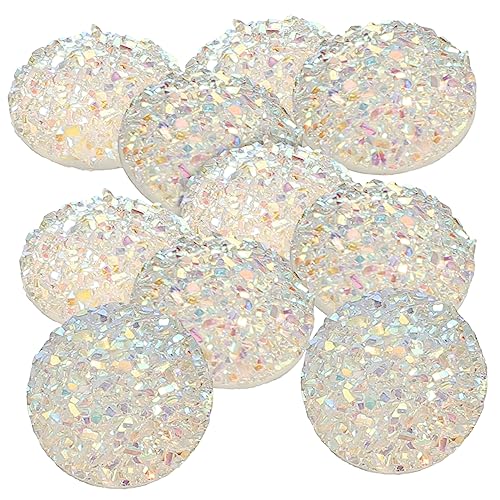 CALLARON 1 Satz Flachrücken Strasssteine Für Diy Schmuckherstellung Runde Resin Verzierungen Bastelaccessoires Für Projekte 100 Stück CALLARON 1 Satz Flachrücken Strasssteine Für Diy Schmuckherstellung Runde Resin Verzierungen Bastelaccessoires Für Projekte 100 Stück von CALLARON