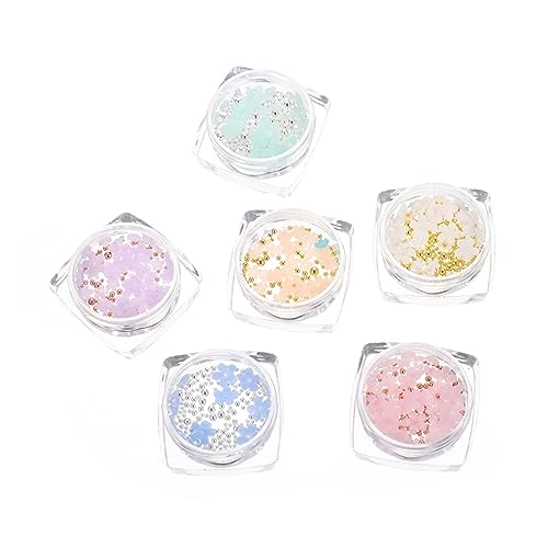 CALLARON 1 Satz Nagelcharms Farbwechselnde Nail Art Dekoration Für Maniküre Für Nagelkunstliebhaber Zum Verschönern Ihrer Nägel 6boxen CALLARON 1 Satz Nagelcharms Farbwechselnde Nail Art Dekoration Für Maniküre Für Nagelkunstliebhaber Zum Verschönern Ihrer Nägel 6boxen von CALLARON