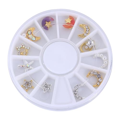 CALLARON 1 Satz Teiliges Nagelkunst Dekorationen Für Diy Nagelsticker Für Nageldesigns Für Partys Und Besondere Anlässe 12 Stück von CALLARON