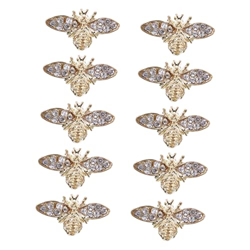 CALLARON 1 Satz Teiliges Retro Bienen Nagelschmuck Aus Legierung Diy Maniküre Dekoration Für Nail Art Für Professionelle Und Persönliche Anwendungen 10 Stück CALLARON 1 Satz Teiliges Retro Bienen Nagelschmuck Aus Legierung Diy Maniküre Dekoration Für Nail Art Für Professionelle Und Persönliche Anwendungen 10 Stück von CALLARON